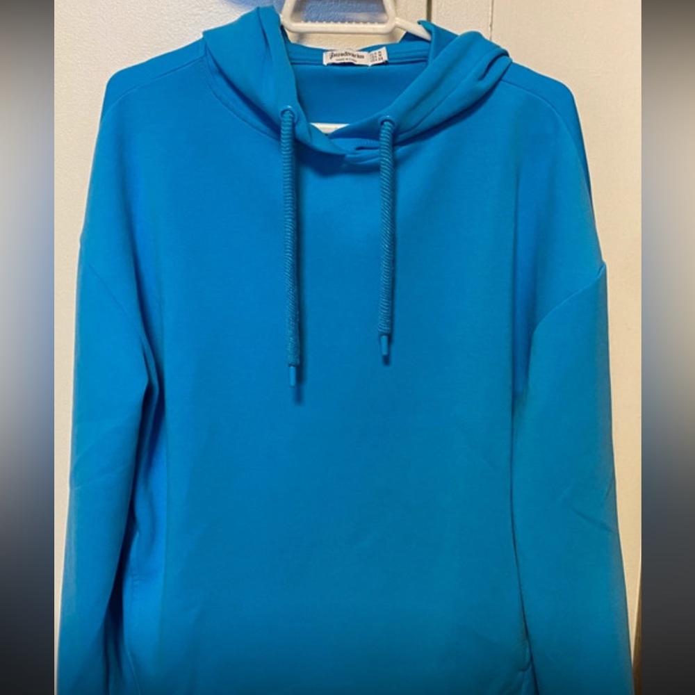 Electric blue hoodie
